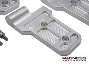Jeep Wrangler JL Billet Door Hinges - Aluminum - Raw